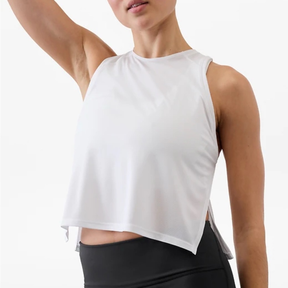 Athleta White Tank Top